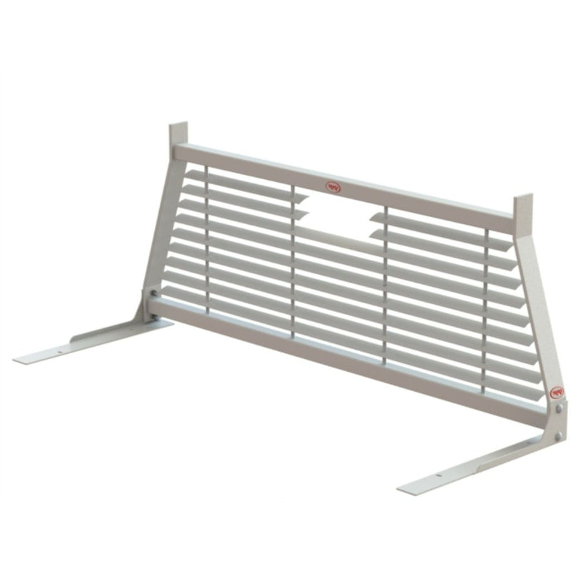 RKI Headache Rack Cab Protector Window Grille White Steel Model