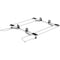 Holman Drop Down HD Aluminum Ladder Rack Kit Double Ford Transit Low Roof Model 4TLADD