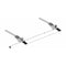 Holman Drop Down Ladder Rack Kit Single Ford Transit High Roof Model 4THS0D