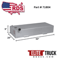 RDS 33 Gallon Aluminum Auxiliary Fuel Tank 50X20X9 Model