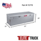 RDS 40 Gallon Auxiliary Tank & Toolbox Combo Bright Aluminum 55X20X19 Model # 72775