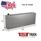 RDS 45 Gallon Vertical Transfer Tank Bright Aluminum 55X9.5X21 Model # 72545