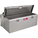 RDS 48 Gallon Transfer Tank & Toolbox Combo Bright Aluminum 50X30X18 Model