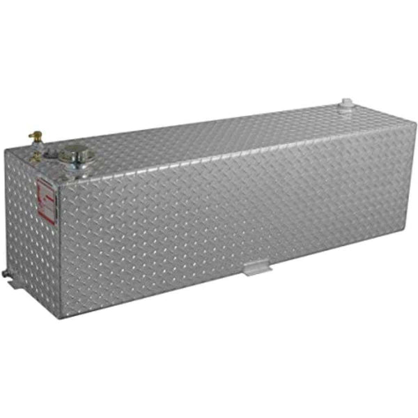 RDS 50 Gallon Rectangular Transfer Tank Bright Aluminum 55X14X16 Model # 74736