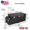 RDS 50 Gallon Transfer Tank & Toolbox Combo Black Aluminum 48X20X19 Model