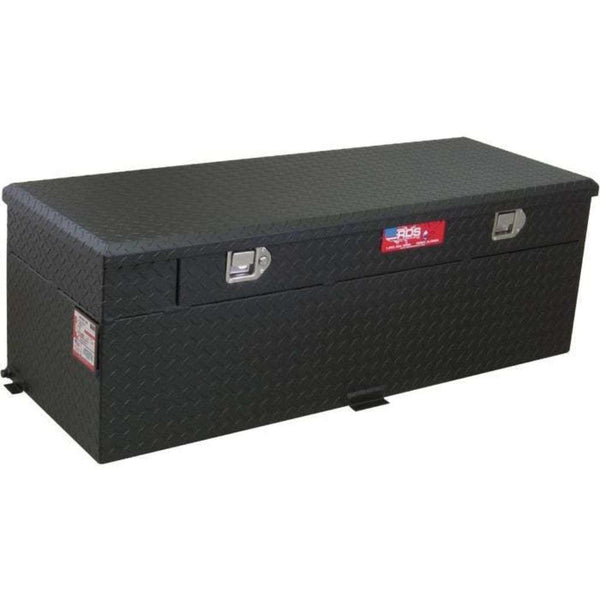 RDS 51 Gallon Auxiliary Tank & Toolbox Combo Black Aluminum 50X20X19 Model # 72746PC