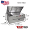 RDS 52 Gallon Transfer Tank & Toolbox Combo With 8 GPM Pump Bright Aluminum 55X30X21 Model # 73615