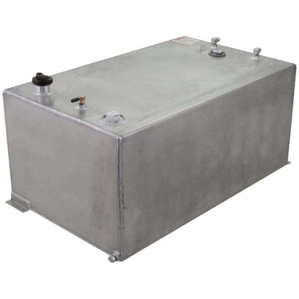 RDS 55 Gallon Rectangular Transfer Tank Bright Aluminum Mill Finish 36.5X22X16.5 Model # 71109