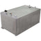 RDS 55 Gallon Rectangular Transfer Tank Bright Aluminum Mill Finish 36.5X22X16.5 Model # 71109
