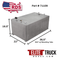 RDS 55 Gallon Rectangular Transfer Tank Bright Aluminum Mill Finish 36.5X22X16.5 Model # 71109