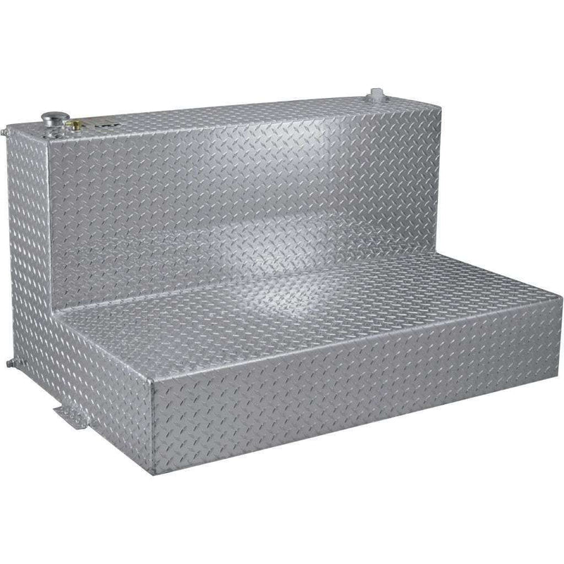 RDS 60 Gallon L Shape Transfer Tank Bright Aluminum 48X28X16.5 Model