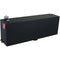 RDS 60 Gallon Rectangular Transfer Tank Black Aluminum 56X13X19.25 Model # 71212PC