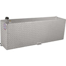 RDS 60 Gallon Rectangular Transfer Tanks Bright Aluminum 56X13X19.25 Model