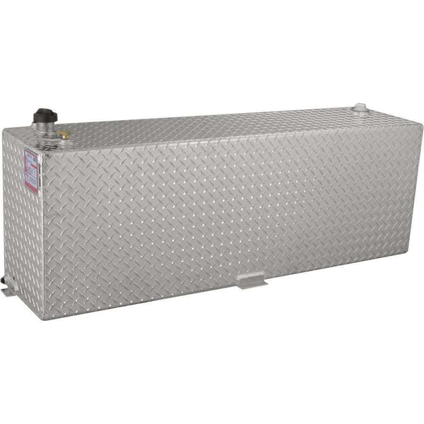 RDS 60 Gallon Rectangular Transfer Tanks Bright Aluminum 56X13X19.25 Model # 71212