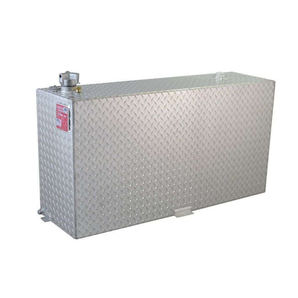 RDS 60 Gallon Vertical Transfer Tank Bright Aluminum 46X14X24 Model # 74708