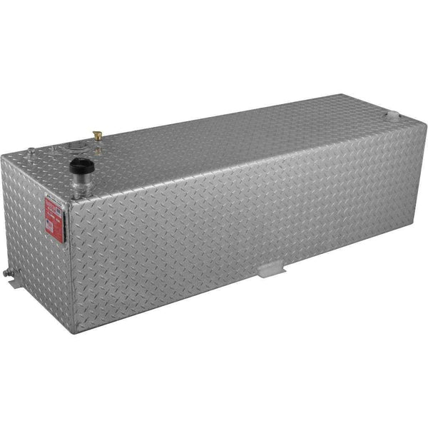 RDS 69 Gallon Rectangular Transfer Tanks Bright Aluminum 57X18X16 Model # 70326