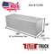 RDS 80 Gallon Rectangular Transfer Tanks Bright Aluminum 50X20X19 Model # 71793