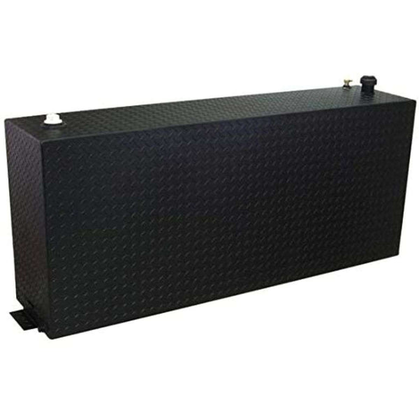 RDS 90 Gallon Vertical Transfer Tank Black Aluminum 60X14X26 Model # 73200PC