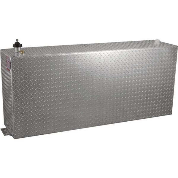 RDS 90 Gallon Vertical Transfer Tank Bright Aluminum 60X14X26 Model # 73200