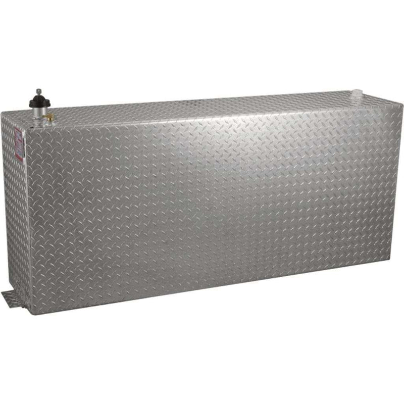 RDS 90 Gallon Vertical Transfer Tank Bright Aluminum 60X14X26 Model