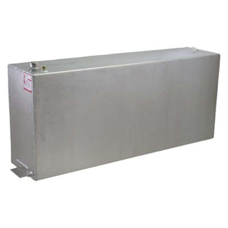 RDS 90 Gallon Vertical Transfer Tank Bright Aluminum Mill Finish 60X14X26 Model
