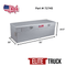 RDS 91 Gallon Auxiliary Fuel Tank & Toolbox Combo Bright Aluminum 55X30X19.5 Model # 72745