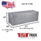 RDS 91 Gallon Rectangular Transfer Tank Bright Aluminum Mill Finish 57X20X19 Model # 71790