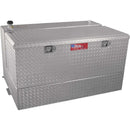 RDS 95 Gallon L Shape Transfer Tank & Toolbox Combo Bright Aluminum 48X32X26 Model
