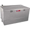 RDS 95 Gallon L Shape Transfer Tank & Toolbox Combo Bright Aluminum 48X32X26 Model # 72367