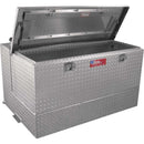 RDS 95 Gallon L Shape Transfer Tank & Toolbox Combo Bright Aluminum 48X32X26 Model