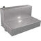 RDS 95 Gallon L Shaped Transfer Tank Bright Aluminum 48X32X26 Model