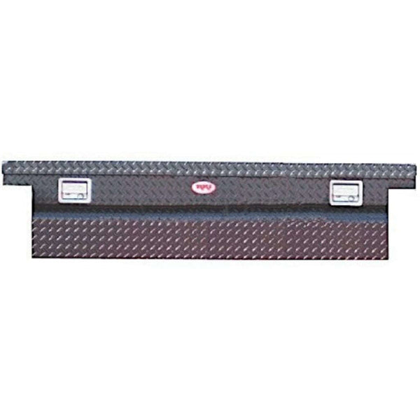 RKI Crossover Truck Tool Box C-Series Low Profile Matte Black Diamond Tread Aluminum Model C63LPDAB