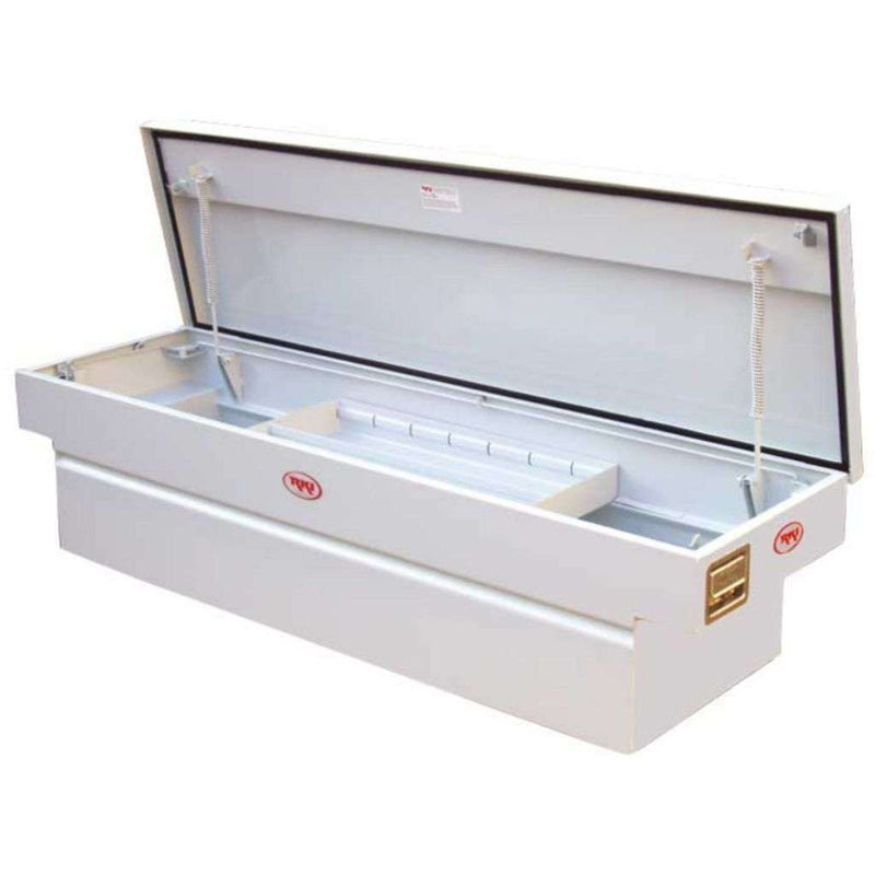RKI Crossover Truck Tool Box C-Series White Steel Model C63