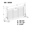 RKI Headache Rack Cab Protector For Service Body White Steel Model