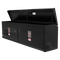 RKI Chest Box With Top Opening Lid 72x20x14 Black 14 Gauge Steel Model UST72CB