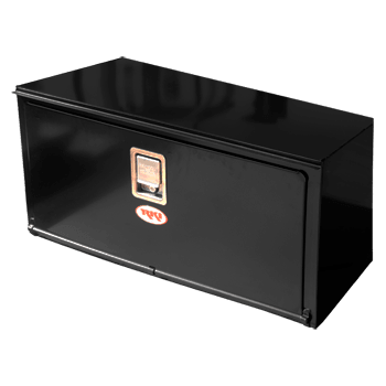 RKI Underbody Truck Box 36x16x12 H-Series 14 Gauge Black Steel Model # H361612