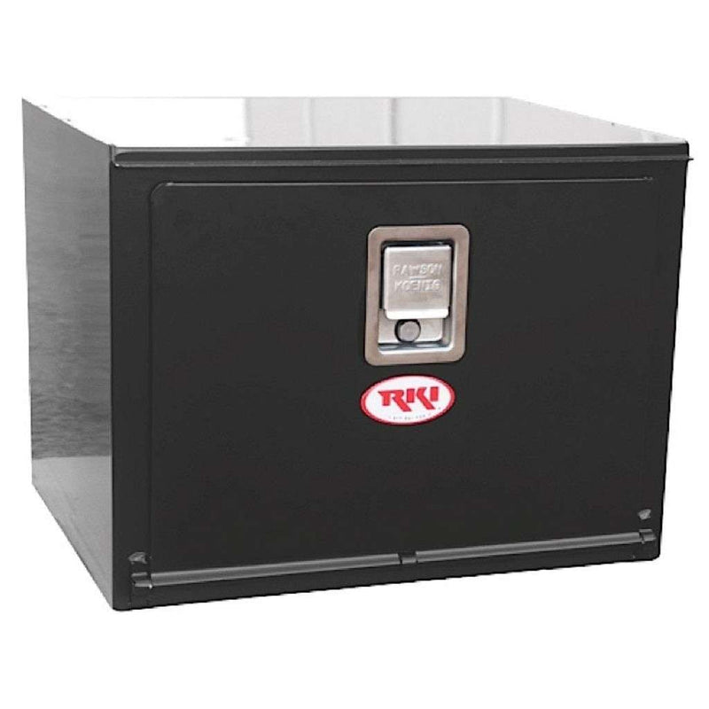 RKI Underbody Truck Box 24x18x18 H-Series 14 Gauge Black Steel Model