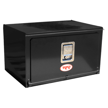 RKI Underbody Truck Box 24x14x16 H-Series 14 Gauge Black Steel Model