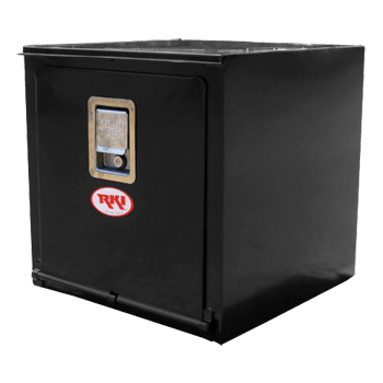RKI Underbody Truck Box 18x18x18 H-Series 14 Gauge Black Steel Model # H181818