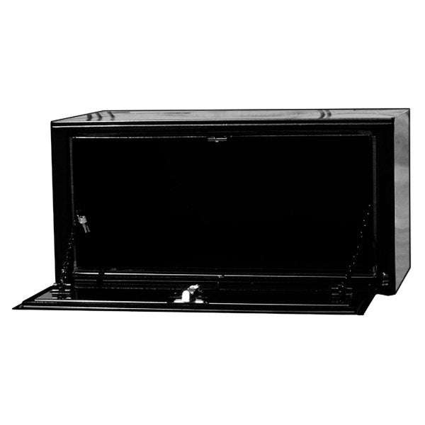 RKI Underbody Truck Box 24x18x18 H-Series 14 Gauge Black Steel Model