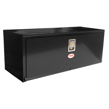 RKI Underbody Truck Box 48x18x18 H-Series 14 Gauge Black Steel Model # H481818
