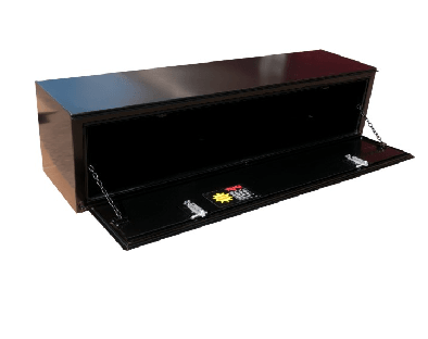 RKI Underbody Truck Box 72x18x18 H-Series Single Door 14 Gauge Black Steel Model # H721818