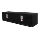 RKI Underbody Truck Box 72x18x18 H-Series 14 Gauge Black Steel Two Doors Model