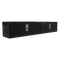 RKI Underbody Truck Box 96x18x18 H-Series 14 Gauge Black Steel Two Doors Model # H961818-2