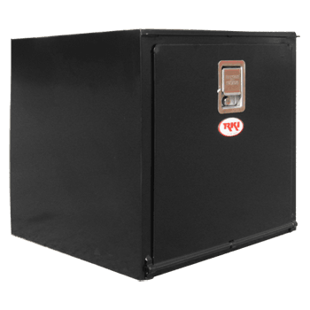 RKI Underbody Truck Box 24x24x24 H-Series 14 Gauge Black Steel Model # H242424
